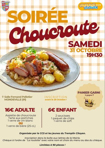Soiru00e9e choucroute u00e0 Mondeville_Mondeville