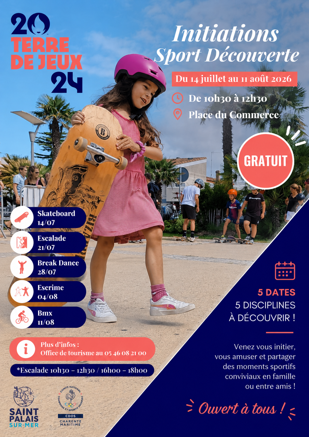 Initiation d'un sport olympique : BMX