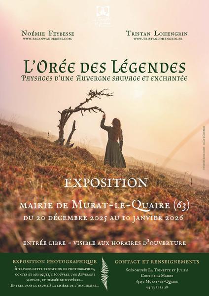 Exposition : L'Orée des Légendes : paysages d'une Auvergne sauvage et enchantée
