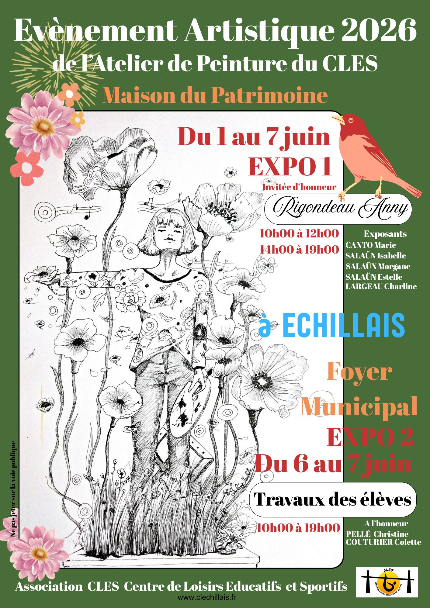 Exposition : L'art fleurit