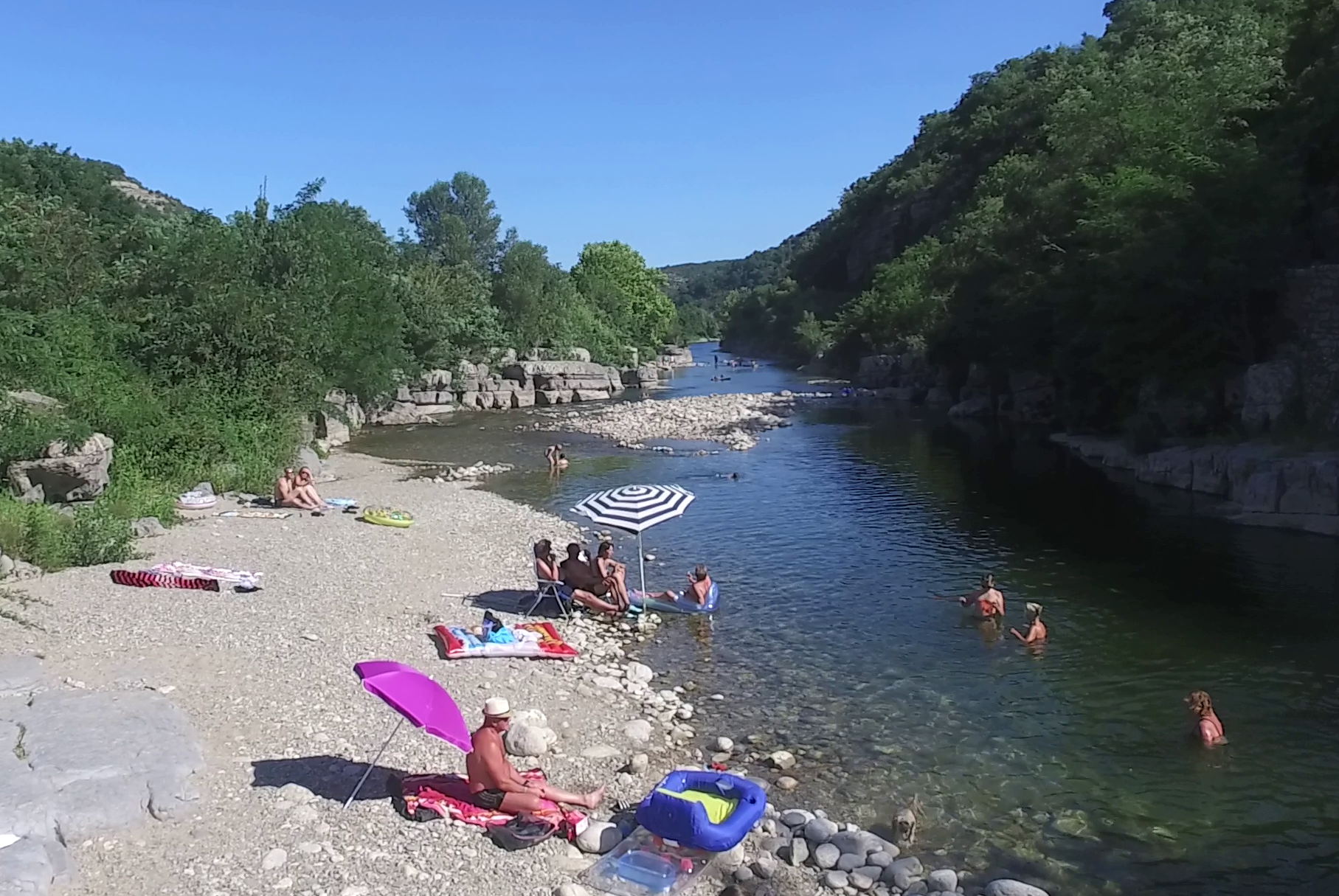 Plage privée