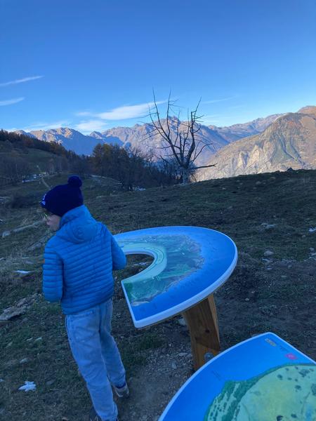 Table d'orientation randonnée depuis Villard-Notre -Dame_Villard-Notre-Dame