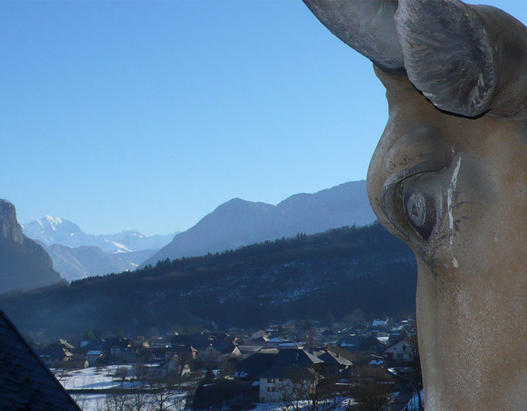 Ferme de Gy emblème vache