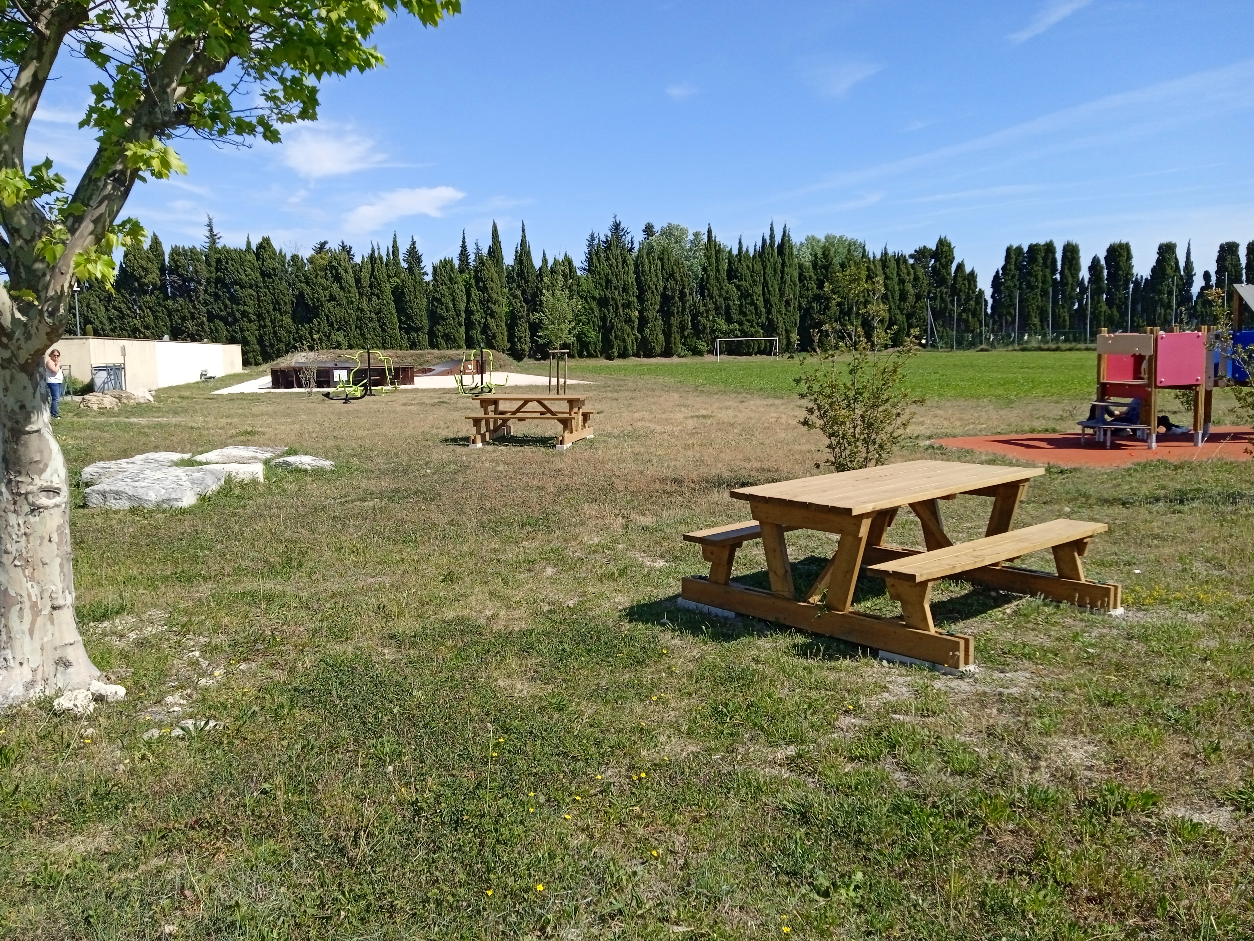 Aire de pique-nique du stade