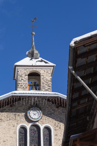 Vue extérieure chapelle Villemartin sur la boucle des hameaux - Bozel