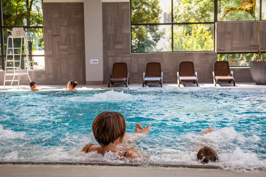 Family moments at the Balneotherapy