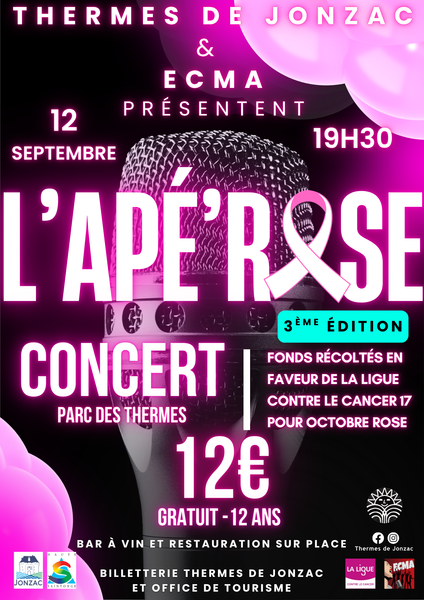 Concert caritatif Apé'Rose - 3ème édition