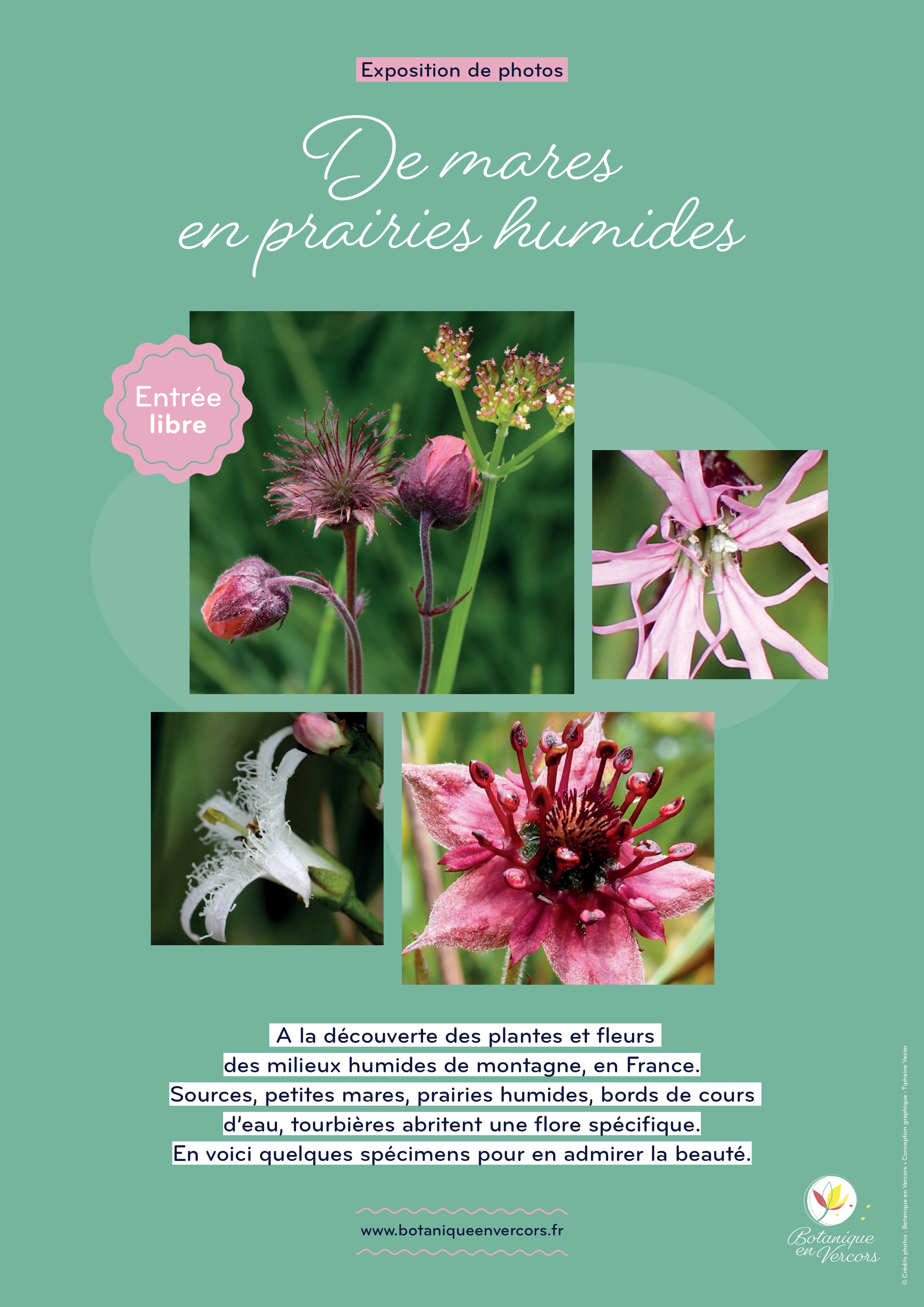Exposition de photos - De mares en prairies humides -_Villard-de-Lans