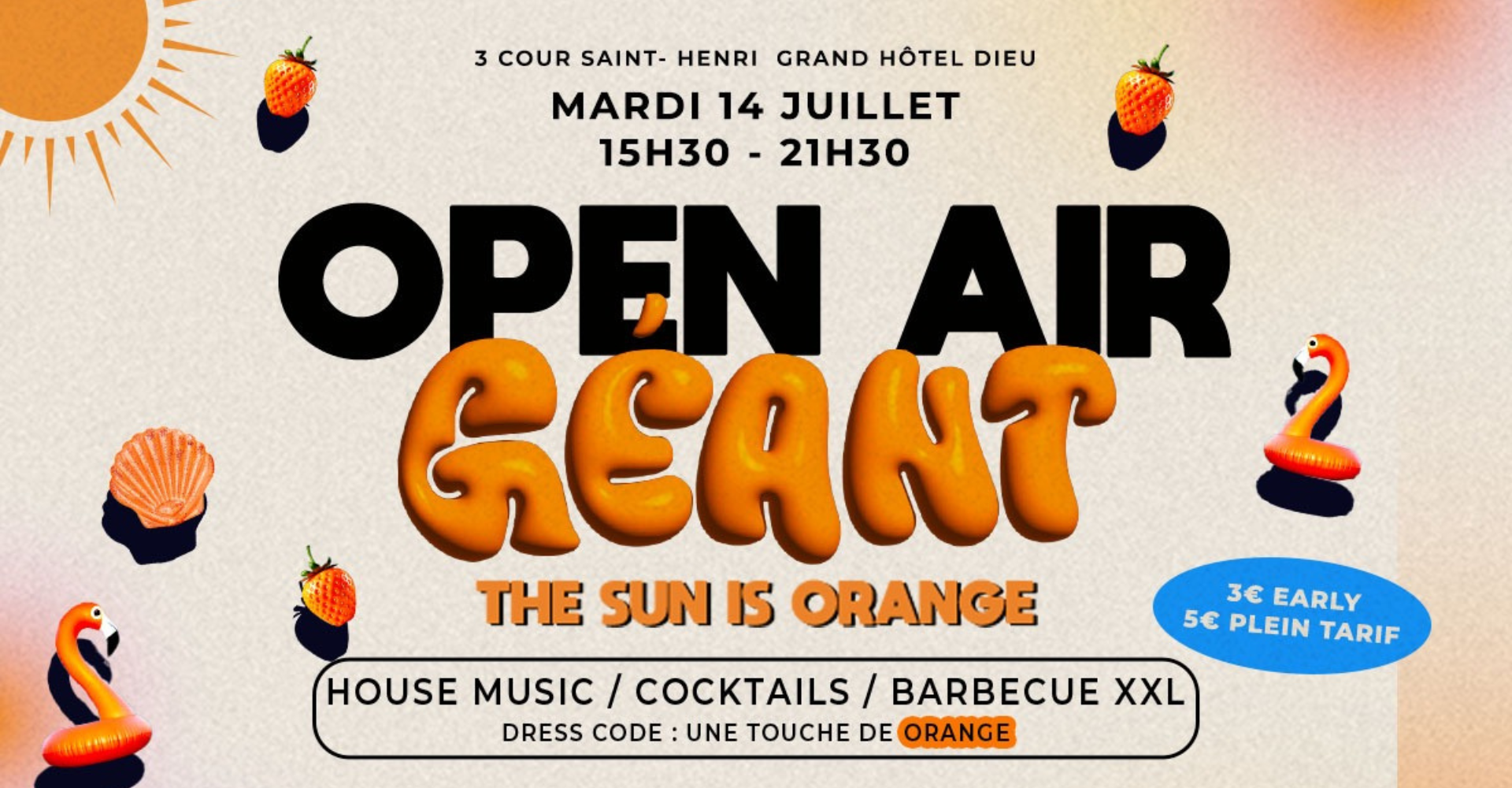 Open air géant au Grand Hôtel Dieu