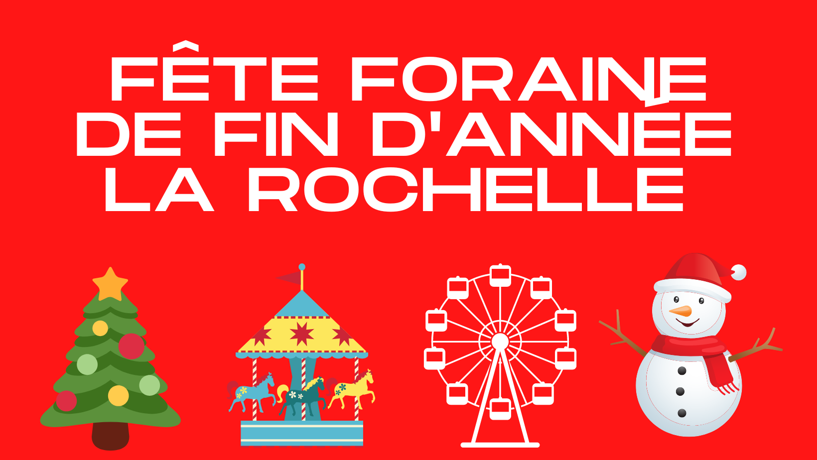 Animation - Fête foraine d'hiver