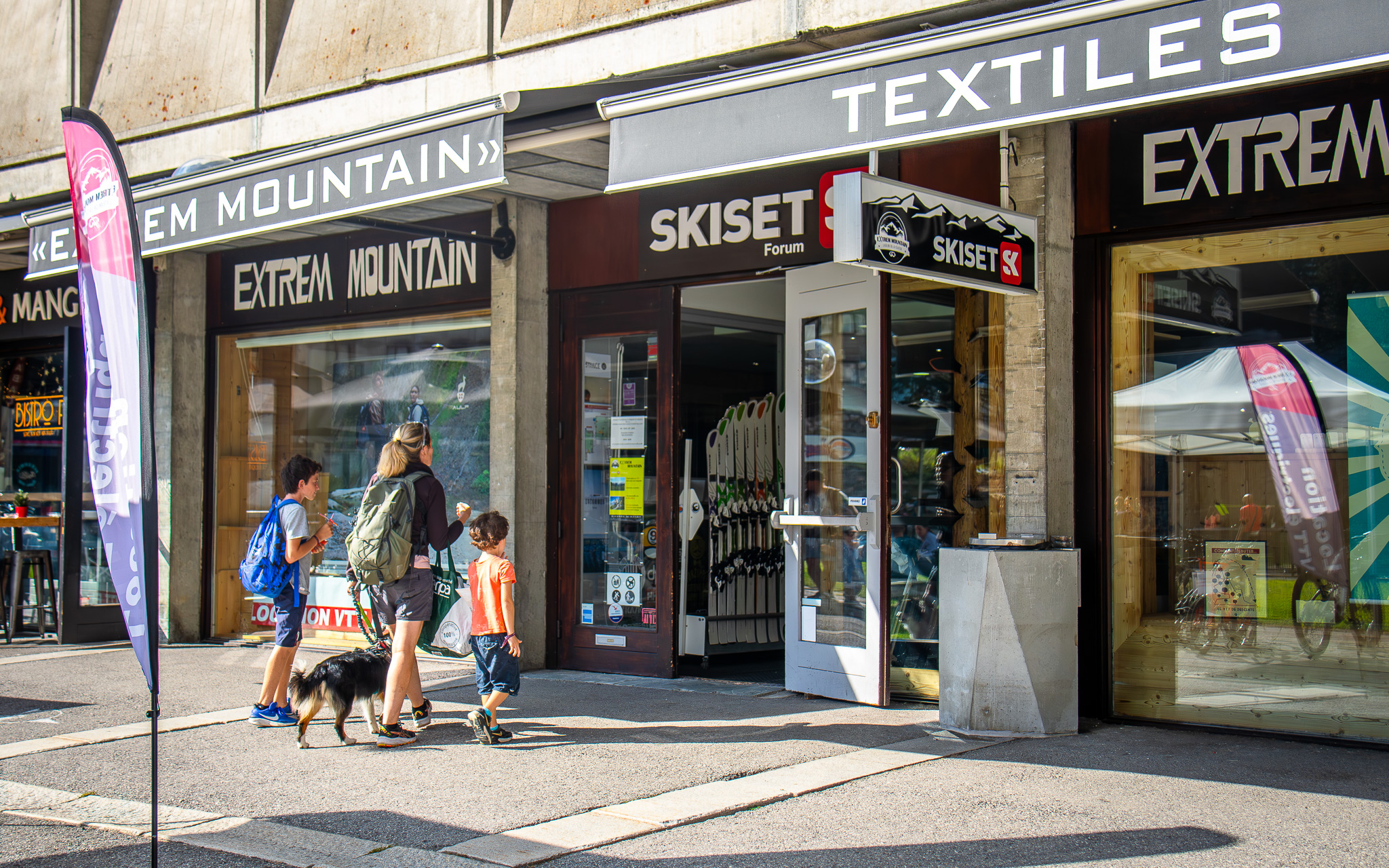 Summer shop front