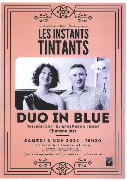 Duo in Blue "les instants tintants"_Aurillac