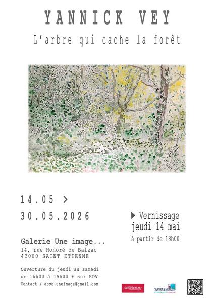 Expositiion Yannick Vey : L'arbre qui cache la forêt_Saint-Étienne