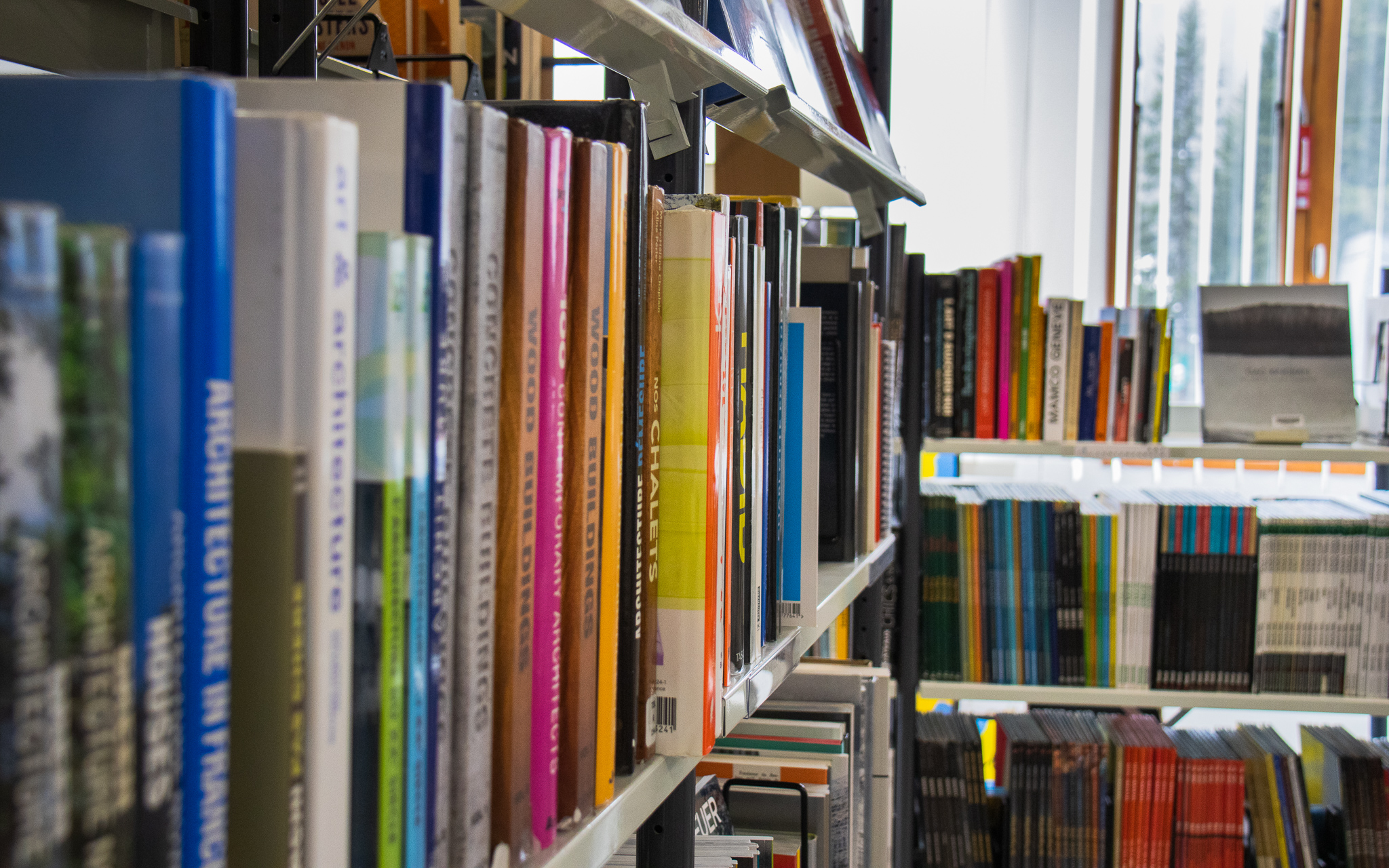 La bibliothèque du Centre d'Art