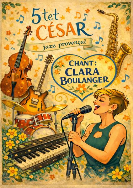 Concert à la crêperie La Cigale