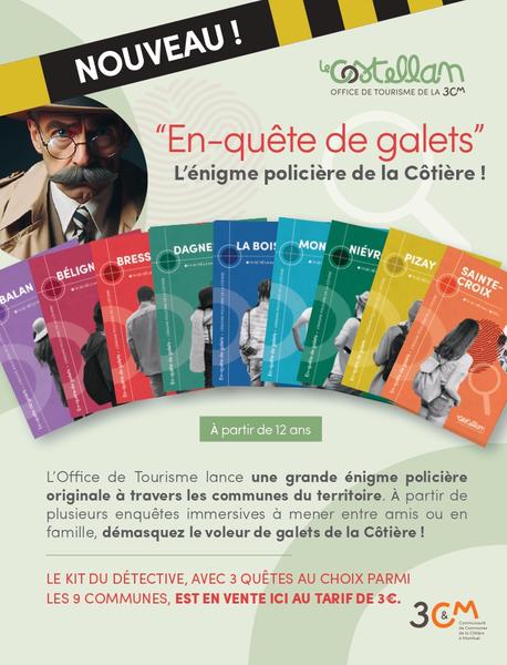 En-quête de galets, l'énigme policière de la Côtière !