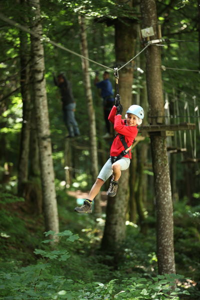 Parcours aventure Arbr'acadabra - Abondance