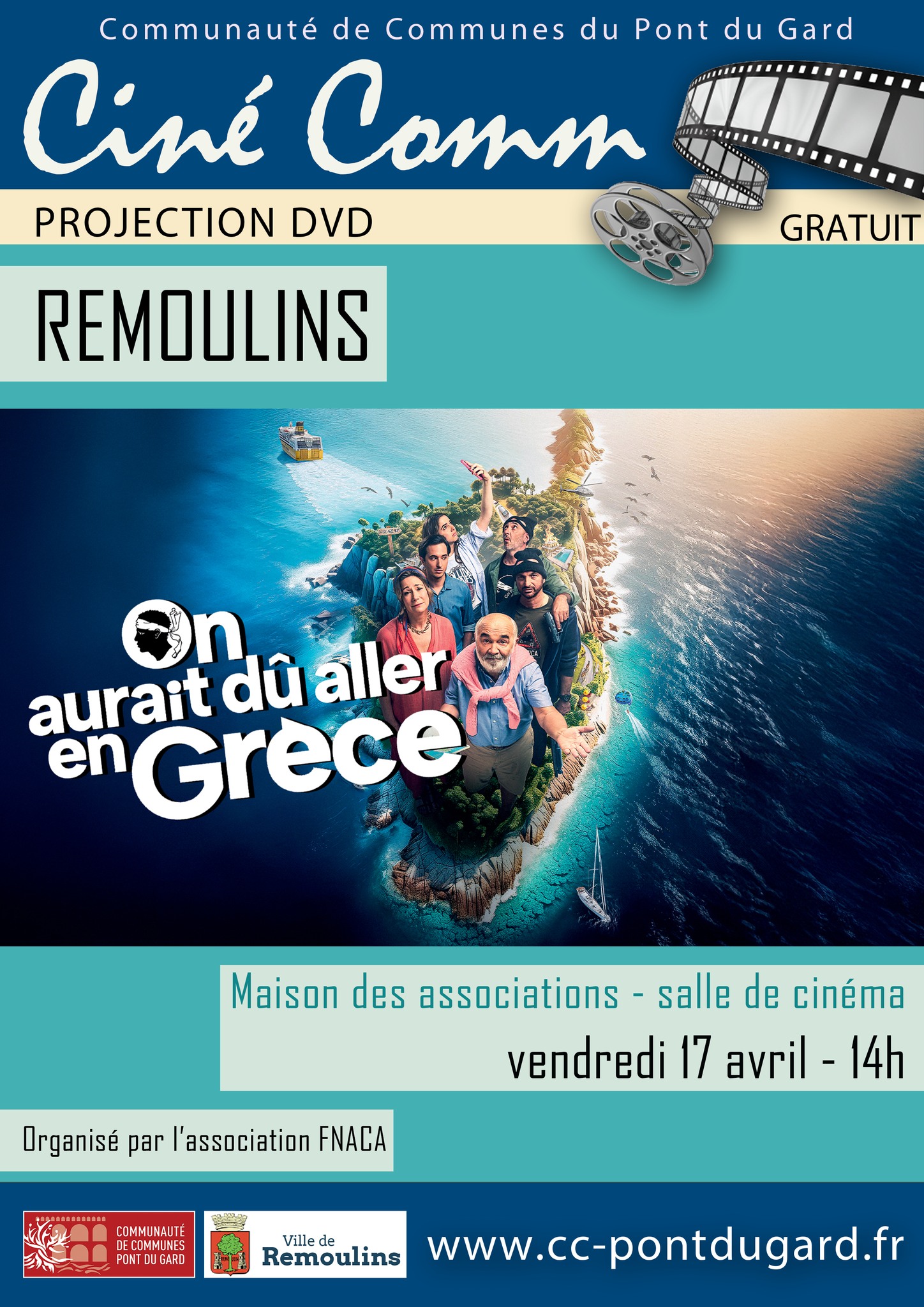 Projection DVD - On aurait dû aller en Grèce - Remoulins