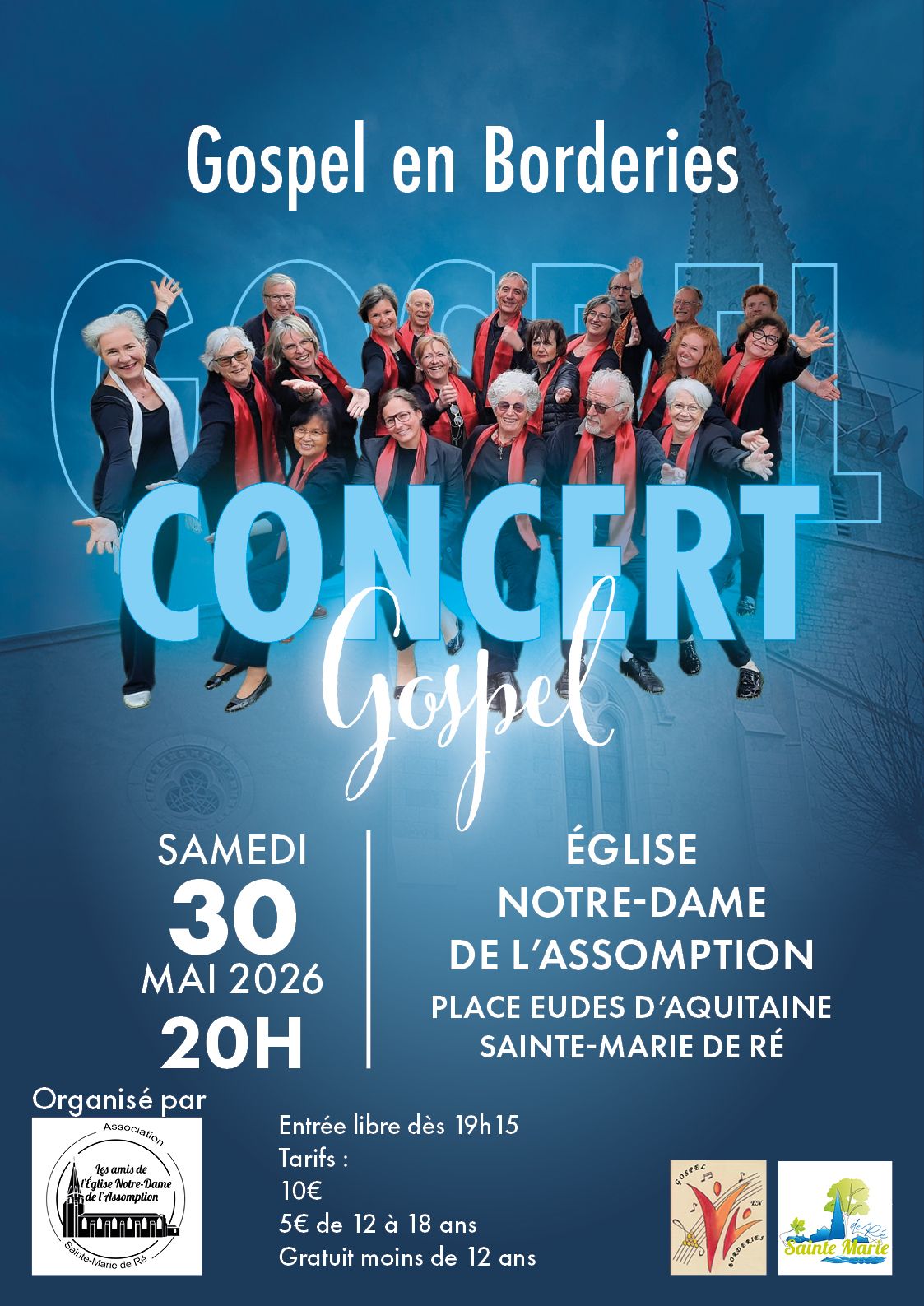 Concert : « Gospel en Borderies »