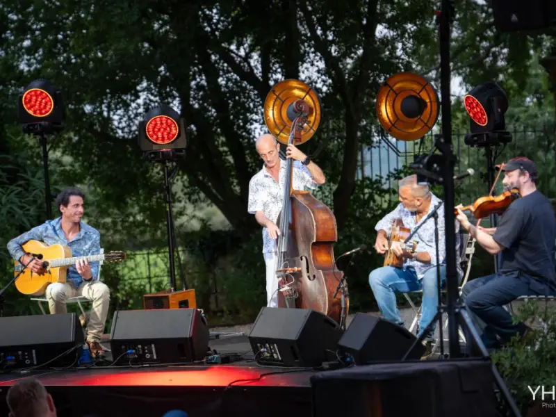 Concert Swing du Sud au Château la Gordonne_Pierrefeu-du-Var