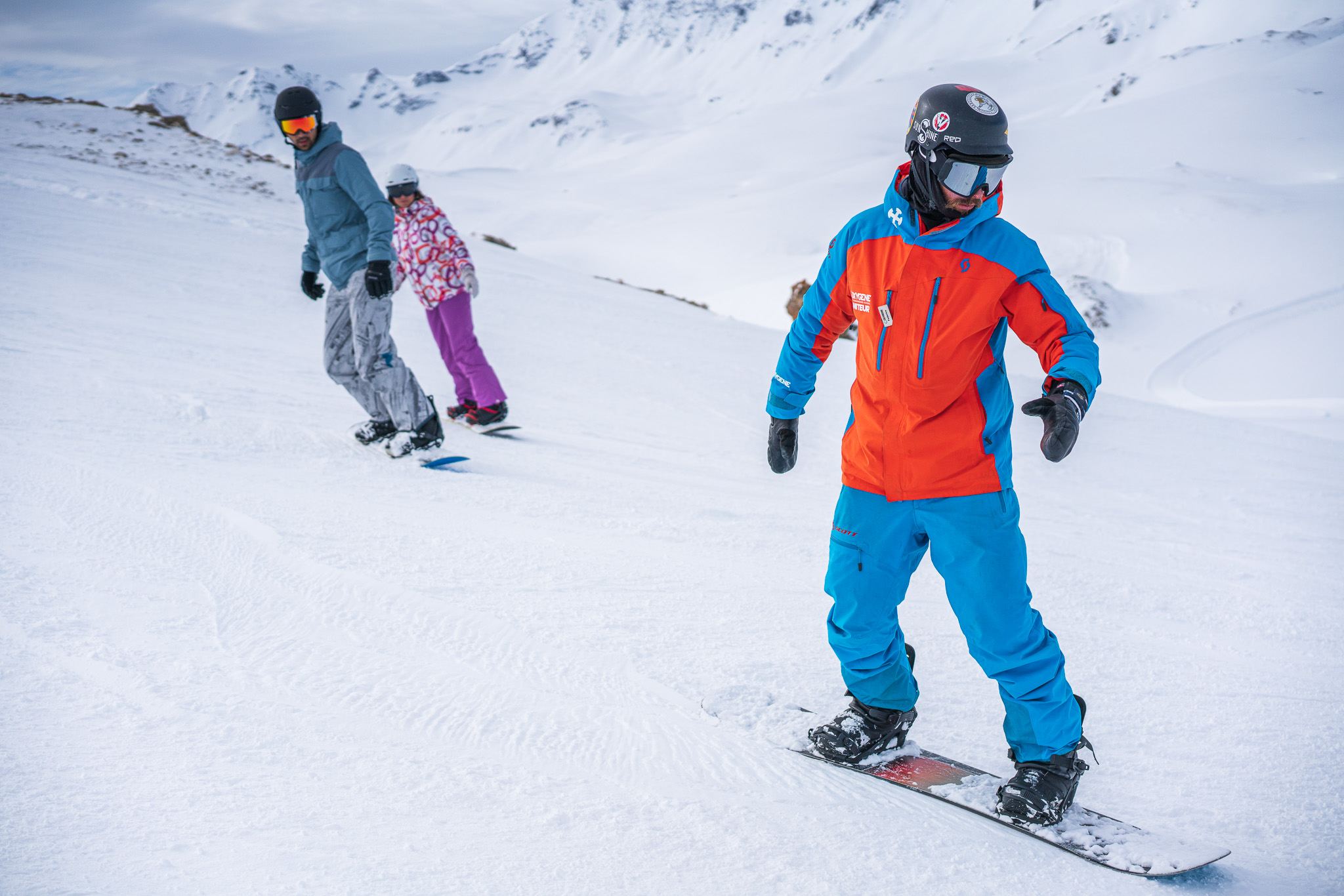 Cours particuliers snowboard Oxygène