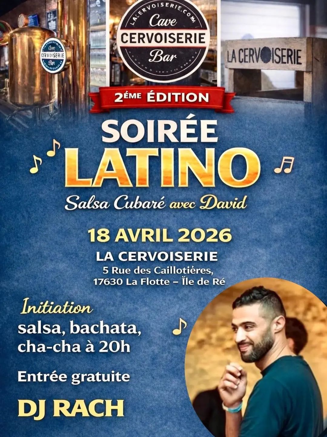 Soirée Latino à la cervoiserie