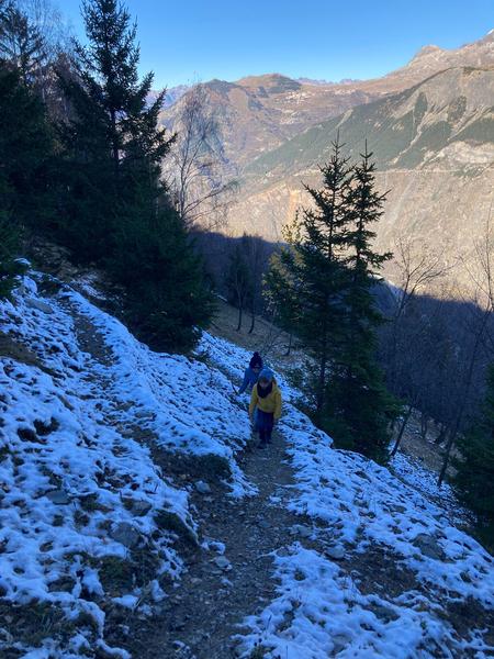 Table d'orientation randonnée depuis Villard-Notre -Dame_Villard-Notre-Dame