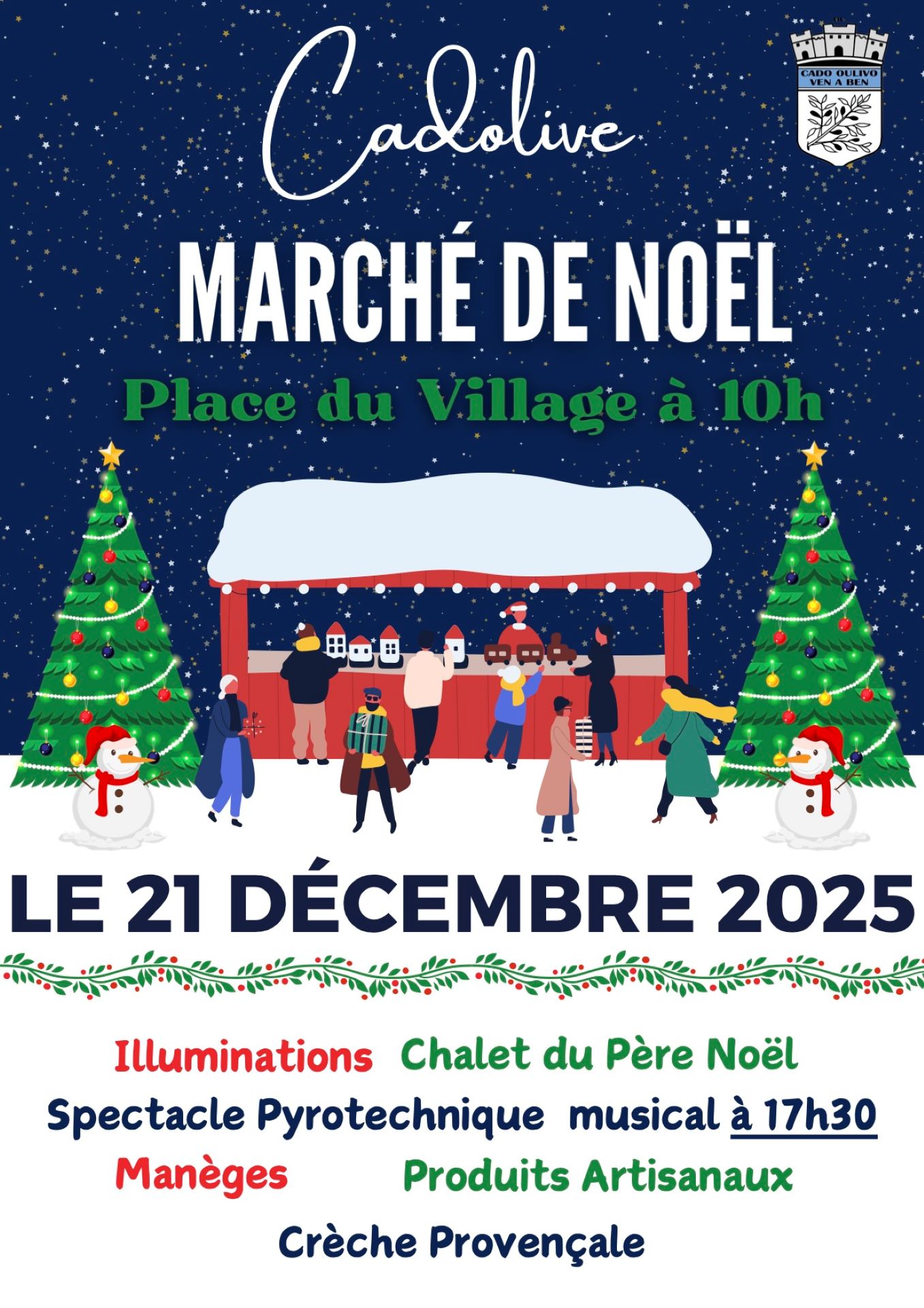 Marché de Noël de Cadolive