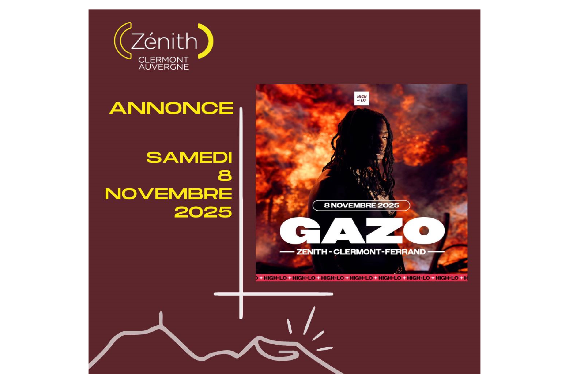 Gazo : Apocalypse Tour | Zénith d'Auvergne