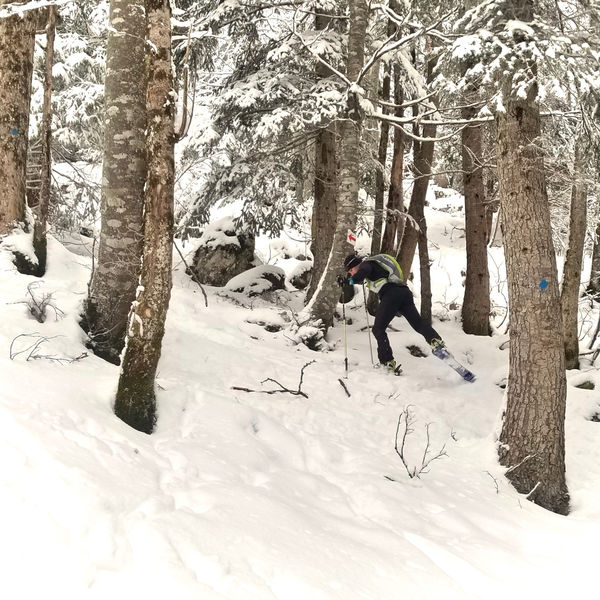 Parcours ski de rando