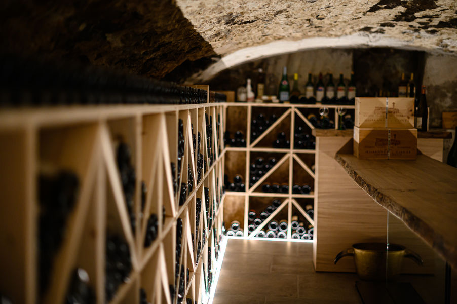La cave de l'Auberge de l'Abbaye