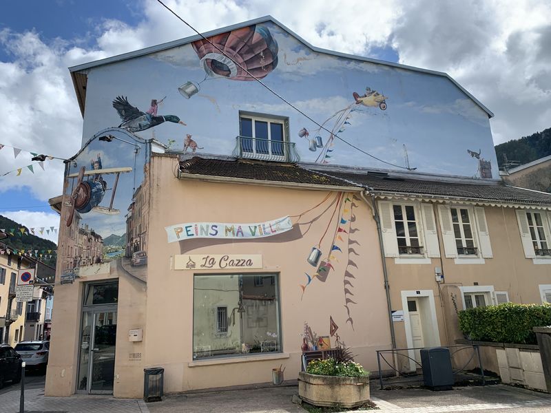 Fresques et murs peints - Peins ma ville Nantua