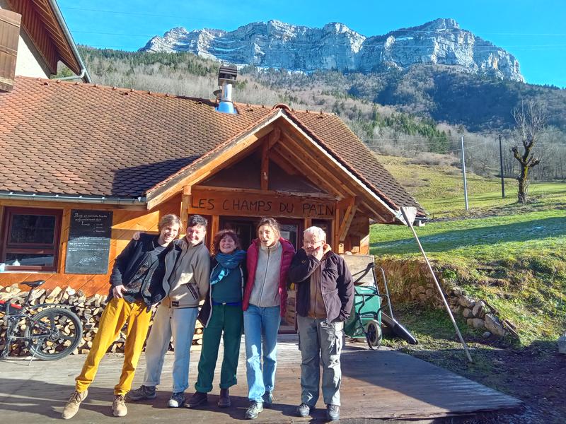 L'équipe de la SCOP des Champs du pain