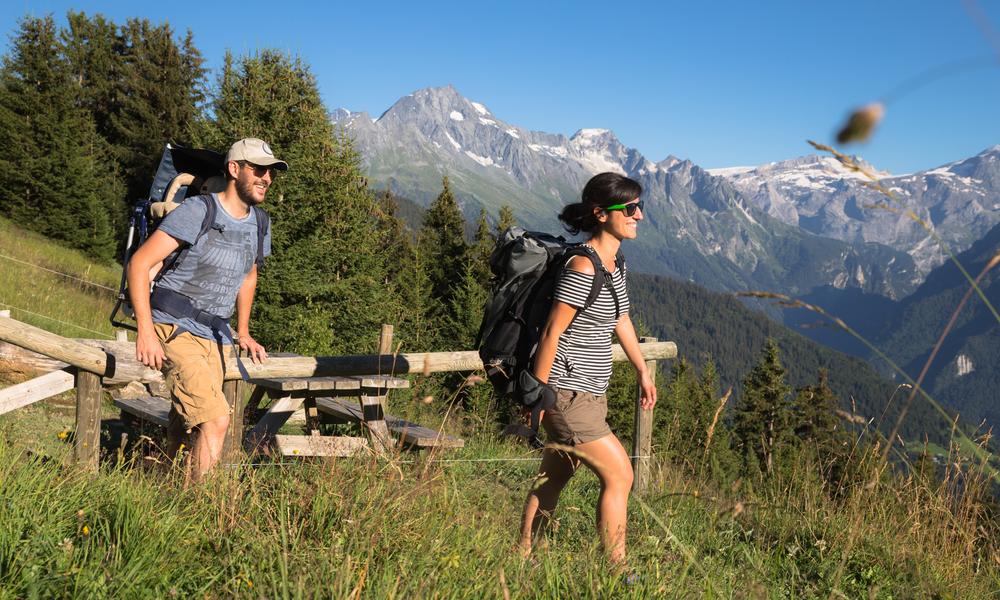 En montant au Mont Jovet - Bozel
