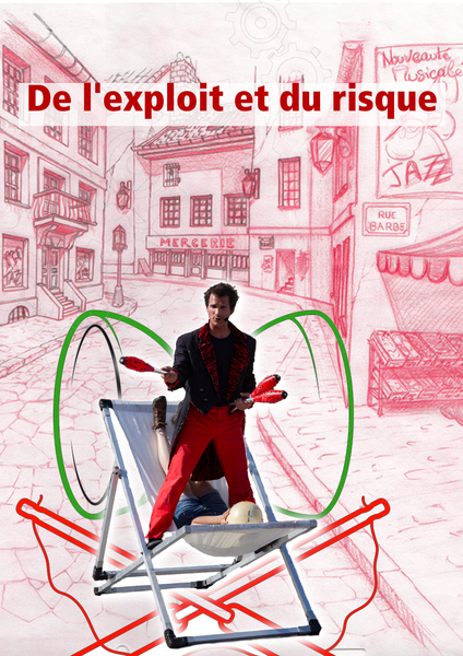 affiche - © Izoard animation Spectacle 'De l'exploit et du risque'_Arvieux - © Izoard animation