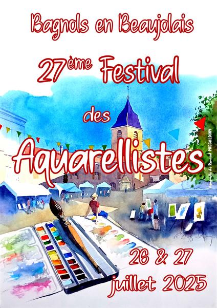 Festival des aquarellistes de Bagnols_Bagnols