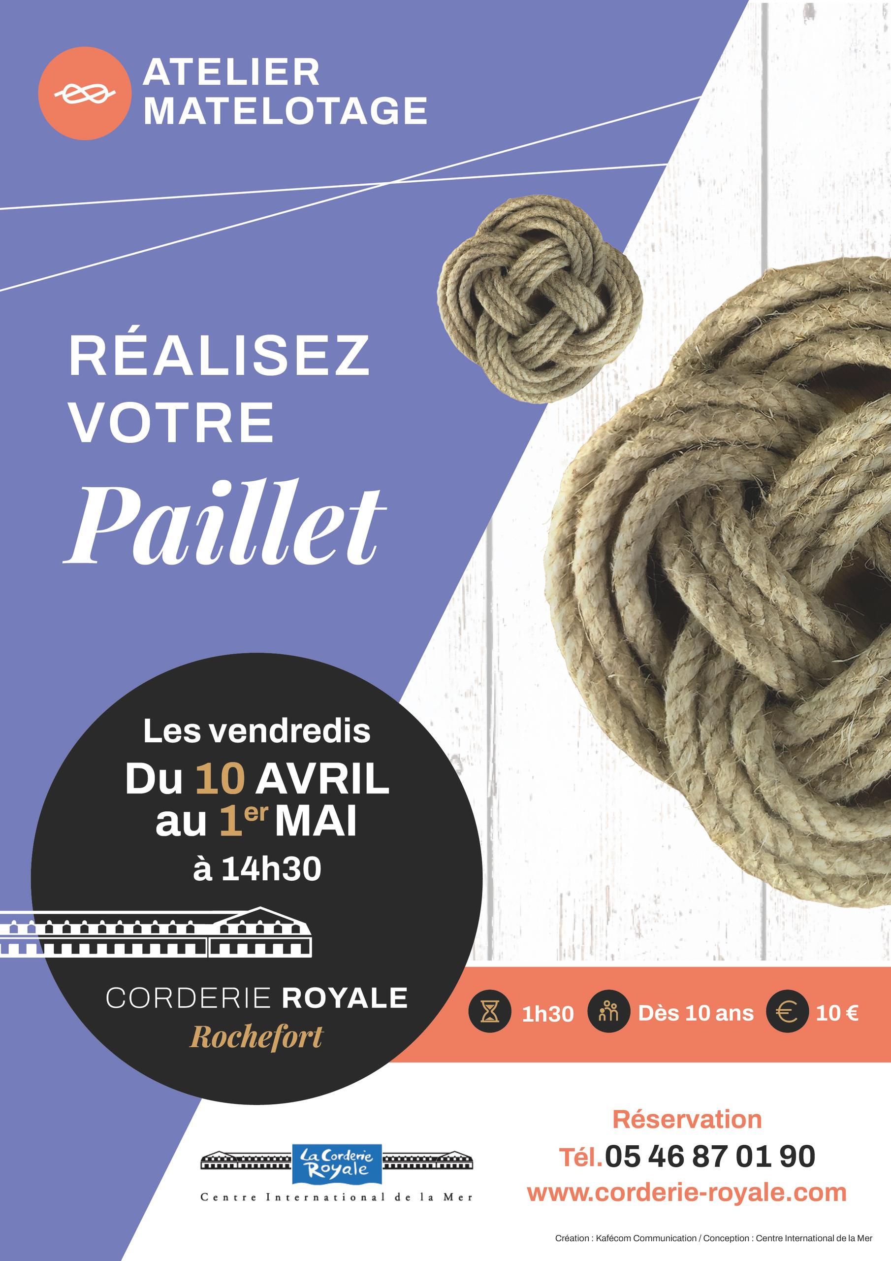 Atelier matelotage : Paillet
