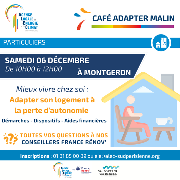 Café "Adapter Malin" son logement