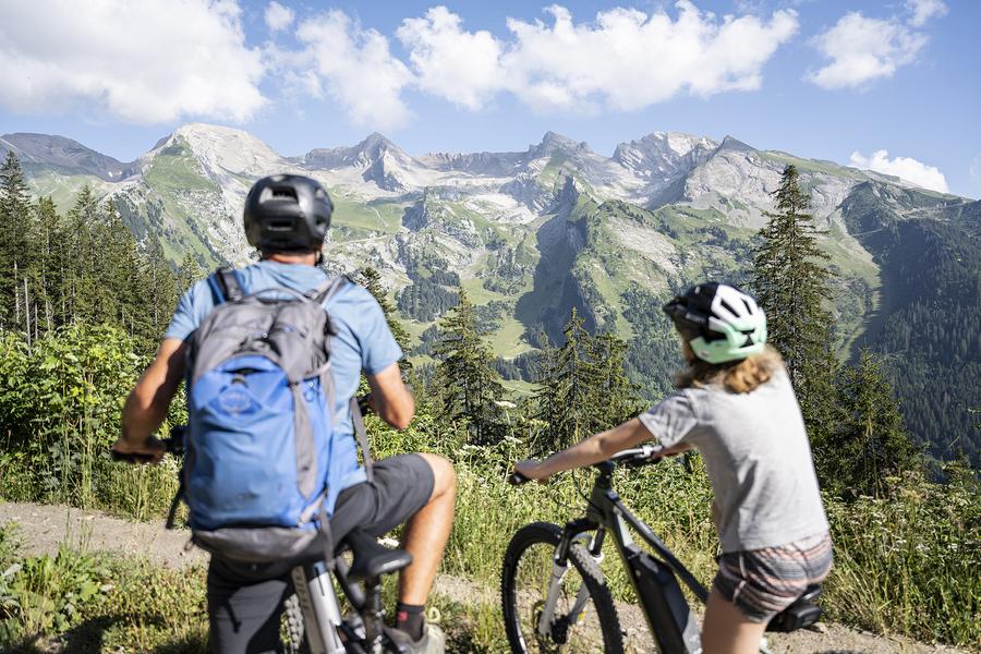 VTT électrique découverte : le balcon des Aravis_Le Grand-Bornand