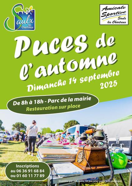 Les puces de l’automne 