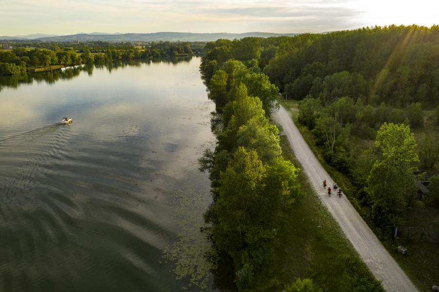 L'Escampette : boucle par les bords de Saône_Trévoux