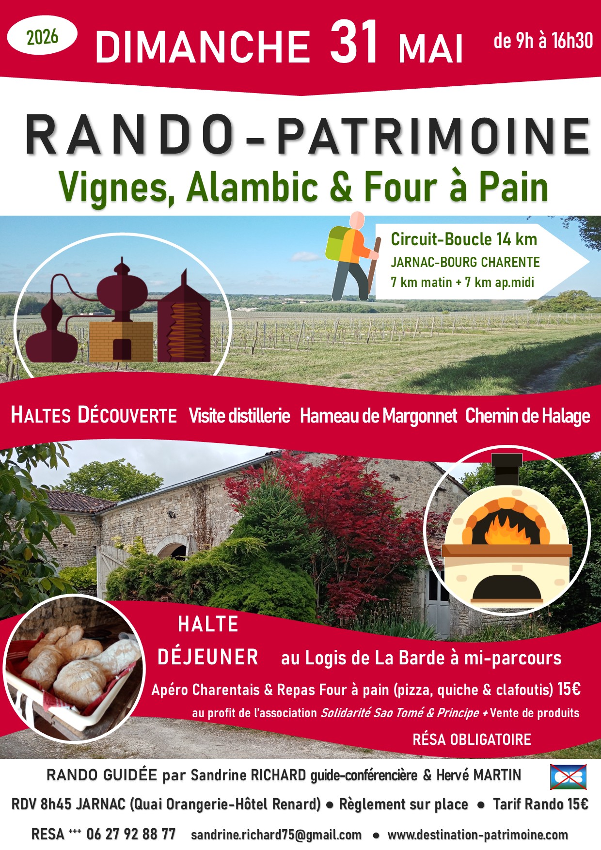 Rando Patrimoine | Vignes, Alambic et Four à pain