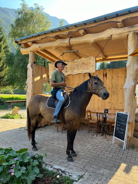 Didier à cheval
