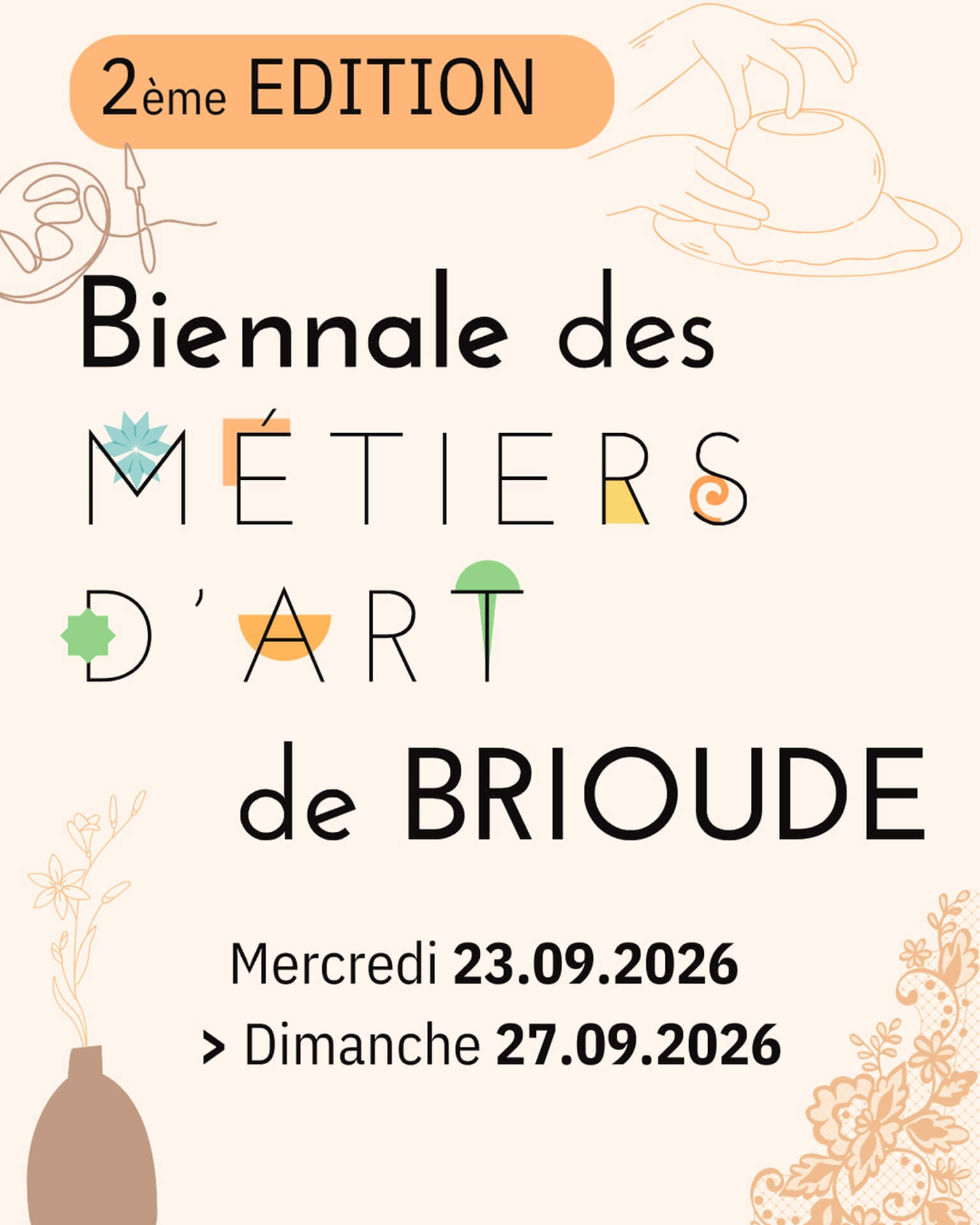 2è édition Biennale des Métiers d'Art