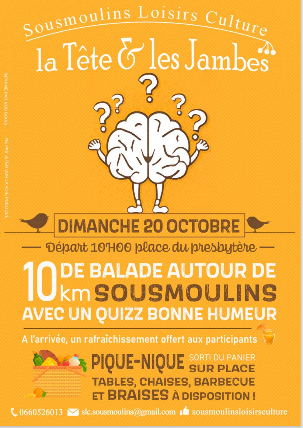 Balade "la tête et les jambes"