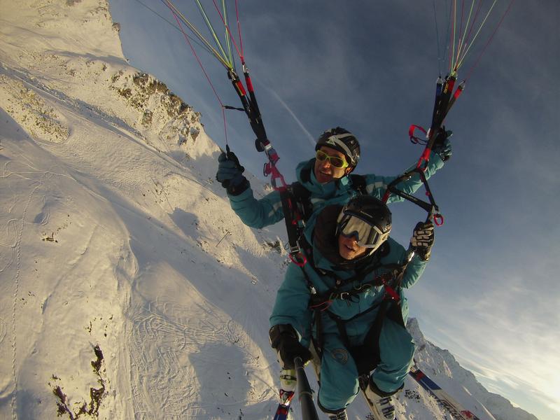 Vol bi place en parapente