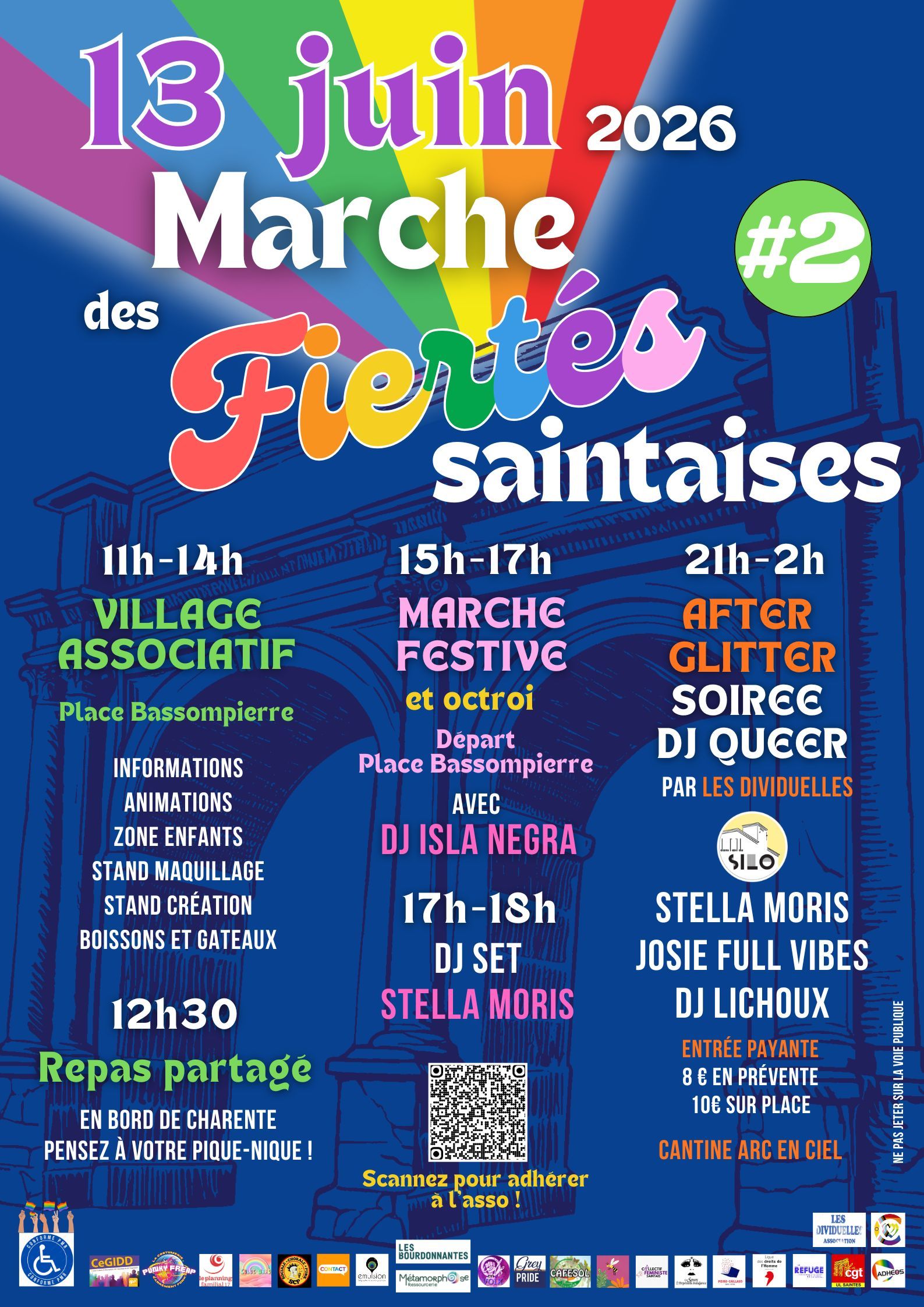 Marche des fiertés saintaises