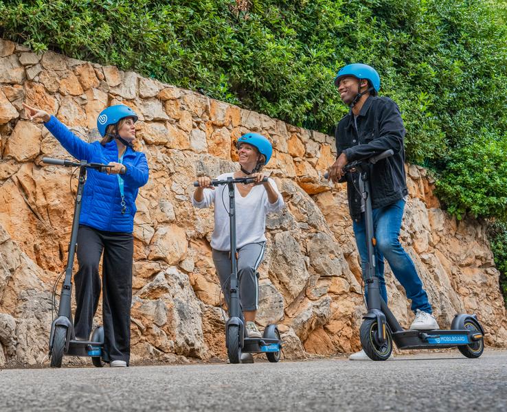 Locations et visites en trottinette à Nice 