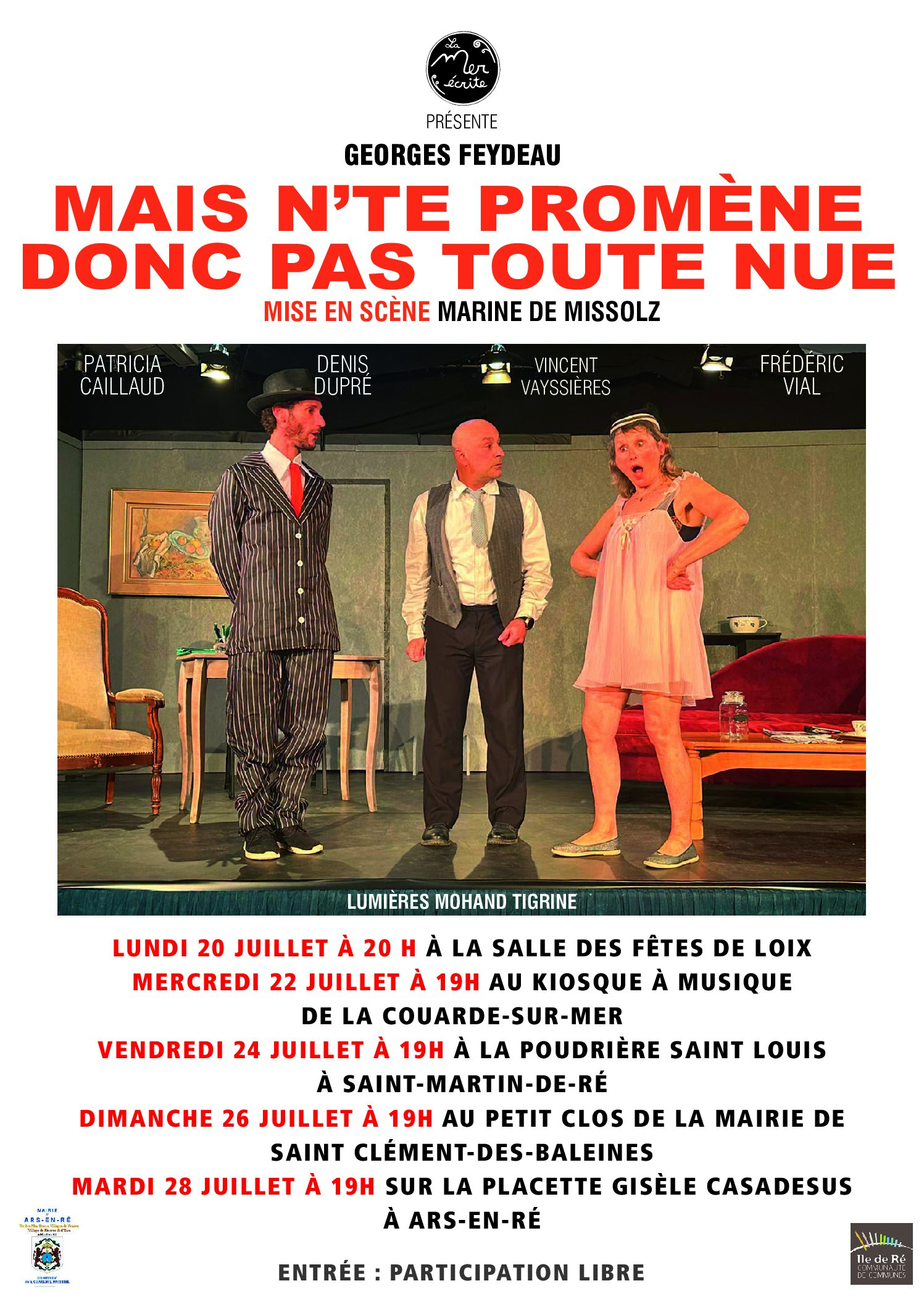 Théâtre - Mais n'te promène donc pas toute nue