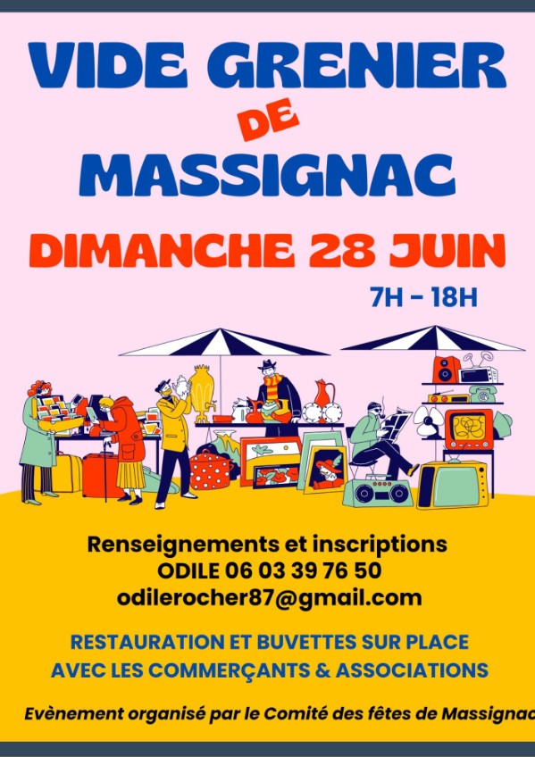 Vide grenier de Massignac